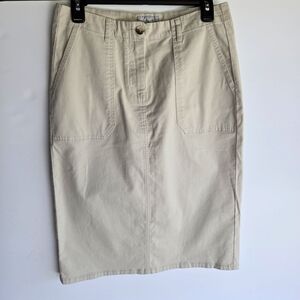 NEW PURE Collection Khaki Skirt Size US 4